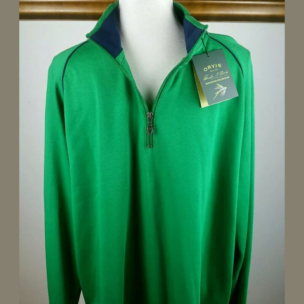 Orvis Signature Fly Fishing Long Sleeve Polo